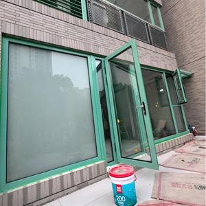 Portes françaises en aluminium à rupture de pont thermique colorées personnalisées, double vitrage, insonorisées, portes <span class=keywords><strong>d</strong></span>'<span class=keywords><strong>entrée</strong></span> extérieures à battants en verre pour villa - Product Image 2