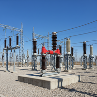 Pugao GW4 40.5KV 630A Interrupteur-sectionneur intelligent triphasé extérieur industriel haute tension 50/60Hz en caoutchouc silicone et cuivre 1