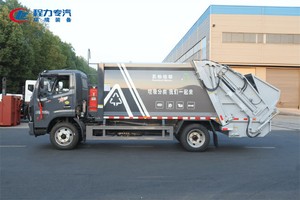 Remorque compacteuse de déchets mobile pratique pour le transport de déchets - Product Image 3