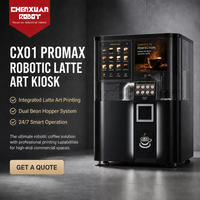 Solutions complètes d'automatisation robotique, station à café, systèmes de robots industriels, configuration modulaire, distributeur automatique intelligent