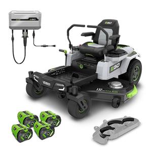 ชุดอุปกรณ์ตัดหญ้าแบบนั่งขับ Zero Turn รุ่น EGOSS ZT5205E-L เครื่องยนต์ 4 จังหวะ แบตเตอรี่ 48V ขนาด 1000 มม. พร้อมแฮนด์บาร์แบบ Lap Bar สำหรับงานอุตสาหกรรม ขนาด 300 ลิตร แบบ DIY - Product Image 3