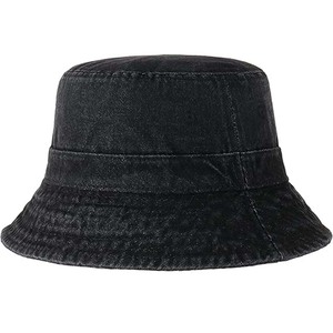 Sombrero de pescador de moda Algodón puro Protección solar Vacaciones en la playa Logotipo bordado Montañismo Turismo Sombrero de ala ancha - Product Image 5