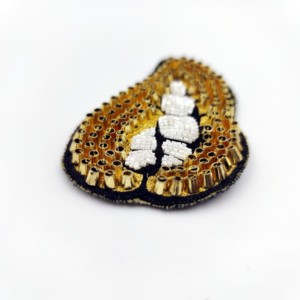 Custom High Quality Wholesale Iron-<b>on</b> or <b>Sew</b>-<b>on</b> Big Size Sequin Embroidery <b>Patches</b> - Product Image 3