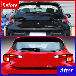 Feux arrière à LED pour <span class=keywords><strong>Toyota</strong></span> <span class=keywords><strong>GR</strong></span> <span class=keywords><strong>Corolla</strong></span> E210 2020-2025 avec animation de démarrage, feux de freinage arrière, Plug and Play, accessoires automobiles - Product Image 3