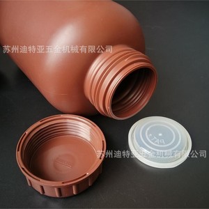 Botella de Laboratorio Nikko HDPE Cilíndrica 2-5077 a Prueba de Luz para Almacenamiento de Productos Químicos - Product Image 4