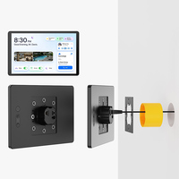 HMI Personalizado de 10'' con Android 1920x1200, Wi-Fi, MTK, Nuevo Soporte de Pared, POE, RJ45, Tablet para Sala de Reuniones, Barra de Estado LED, Pantalla Táctil NFC