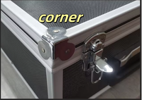 Étuis rigides en aluminium personnalisés pour instruments et outils avec mousse, conçus sur mesure