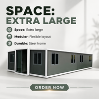 Oficina Prefabricada Moderna, Portátil, Móvil, Casa Pequeña, Casa Modular Prefabricada, Casa Contenedor Desmontable