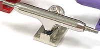 Eje Simple Profesional para Fingerboard de 34 mm, Accesorios Ligeros para Skateboard de Aleación de Zinc y Acero Inoxidable