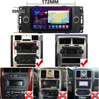 DSP Carplay para Dodge Charger Magnum 2006 2007, Reproductor Multimedia Estéreo Android Auto, Pantalla, Autoradio, Navegación GPS, Radio para Auto