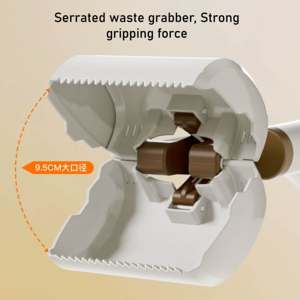 Pençe kapmak ile köpek kaka torbası tutucu dağıtıcı, taşınabilir Pet atık toplama aracı, açık yürüyüş için tasma eki - Product Image 2