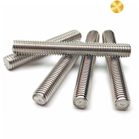 DIN 976 DIN 975 Full Threaded Stainless Steel Zinc Plated Black Oxide Studs M6 M8 M10 M12 M16 M20