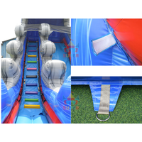 Toboggan aquatique gonflable en PVC commercial, utilisation intérieure/extérieure, pour adultes, enfants, écoles, centres commerciaux, maison, certifié CE, piscine