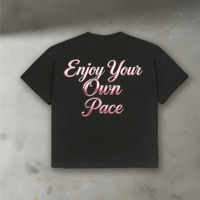 T-shirt imprimé de haute qualité à épaules tombantes et coupe courte, en coton épais délavé à l'acide, personnalisé, grandes tailles pour hommes