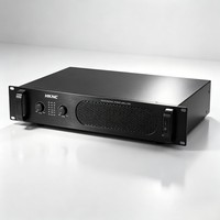Amplificateur professionnel en métal à 2 canaux 200W *2 8 Ohm en pont avec audio haute résolution HG-A2200 pour KTV, karaoké, événements de mariage et spectacles en direct