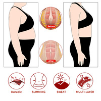 Body Shaping Trimmer Sudor Cintura Entrenador Mujeres Banda Vientre Estómago Wrap Neopreno Cincher Faja Control de barriga Shaper Sauna Cinturones