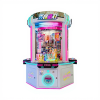 Machine à griffes métallique pour snacks et jouets en peluche/poupées - Griffeur polyvalent simple/double/quatre joueurs