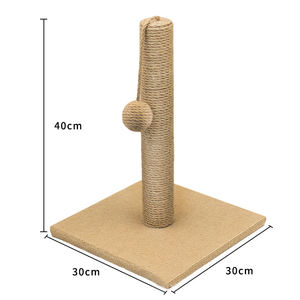 Manufacturer Wholesale Detachable MDF Cat Sisal <b>Scratching</b> <b>Post</b> Toy - Product Image 1