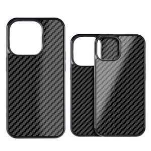 Étui de luxe en fibre de <span class=keywords><strong>carbone</strong></span> sergé 3K pour <span class=keywords><strong>iPhone</strong></span> 15 16 Pro Max, compatible avec la charge magnétique sans fil, <span class=keywords><strong>coque</strong></span> antichoc - Product Image 5