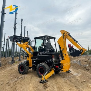 Minicargadoras WZ45-16 de 3-4 Toneladas 4x4 Estilo JCB con <span class=keywords><strong>Retroexcavadora</strong></span> y Motor/Caja de Cambios - Product Image 2