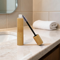 Tubes avec grand applicateur à brosse, idéaux pour un usage quotidien, les soirées et les séances photo, parfaits pour le rangement et la présentation du maquillage, tubes de mascara