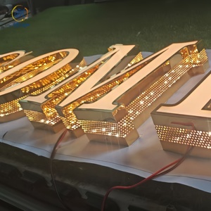 ป้ายไฟตัวอักษร 3 มิติ แบบมีไฟส่องด้านหลัง ป้ายโลโก้อะคริลิคเรืองแสงแบบกำหนดเอง ป้ายร้านเสริมสวย ป้ายร้านตัดผม ป้ายโลโก้ติดผนัง ป้ายไฟ LED สำหรับตกแต่งภายใน - Product Image 5