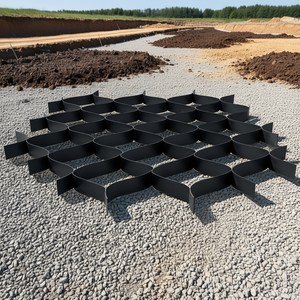 Géocellule 27x4 pieds, profondeur 2 pouces, pour couverture de gravier, conception industrielle flexible en HDPE - Product Image 2