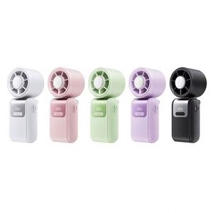 3 in 1 <b>Foldable</b> Handheld <b>Desk</b> Neck Fan Semiconductor Cooling Rechargeable Digital Display Portable Mini Turbo Usb - Product Image 6