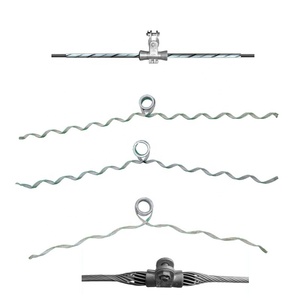 Abrazadera <span class=keywords><strong>de</strong></span> suspensión para <span class=keywords><strong>cable</strong></span> <span class=keywords><strong>de</strong></span> fibra óptica ADSS, accesorios <span class=keywords><strong>de</strong></span> poste <span class=keywords><strong>de</strong></span> 100m, abrazaderas <span class=keywords><strong>de</strong></span> tensión - Product Image 2