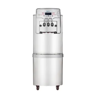 GSE Commercial restaurant equipment 3 flavors free standing floor type soft ice cream machine