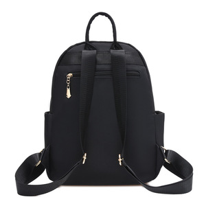 Korean Fashion Anti-Theft Waterproof Oxford Cloth Women's <b>Backpack</b> Zipper Closure-for Travel and <b>School</b> latop case - Product Image 5
