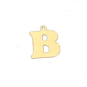 Colgante de letras con personalidad para mujer, abalorio de oro, enviado para Amiga, beadsnice ID, 39897, 39898, 39899, 39900, 39901 - Product Image 1
