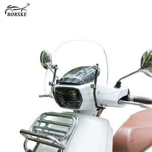 Pare-brise avant personnalisé Borske pour moto Brixton Manca - Product Image 4