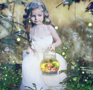 Bộ Hồ Cạn Phát Sáng Tự Làm Cho Trẻ Em Với Đồ Chơi Nàng Tiên Cá, Quà Tặng Nàng Tiên Cá Cho Bé Gái, Khu Vườn Thần Tiên Mini Huyền Diệu Trong Lọ - Product Image 6