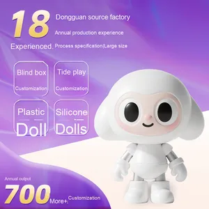 Figurines personnalisées en vinyle PVC faites à la main, figurines d'action ODM, modèles de personnages de dessins animés en résine, figurines créatives pour la décoration de bureau - Product Image 1