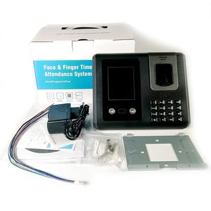 TIMMY TMF661 Horloge de pointage des employés avec logiciel Cloud, prise US, Wi-Fi, machine biométrique à empreintes digitales, gestion des présences en réseau - Product Image 5