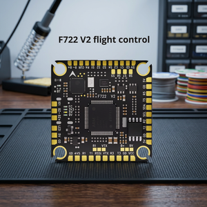 F722-6S/8S ชุดควบคุมการบินโลหะความแม่นยำสูง โมดูลควบคุมรุ่น RC สำหรับโดรน FPV ใบพัดขนาด 7-15 นิ้ว - Product Image 1