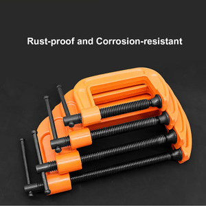 Heavy Duty Orange G <b>Clamp</b> Cast Steel <b>C</b> <b>Clamp</b> Rust-proof Woodworking <b>Clamp</b> 1-12 Inch - Product Image 3