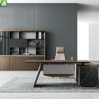 Nouveaux meubles de bureau modernes, dernières conceptions de bureaux, bureau de direction, bureau de PDG, bureau en forme de L, mobilier commercial, table