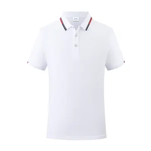 Wholesale New Solid Color S M L Light Luxury Short-Sleeved Men'S Polo Shirt