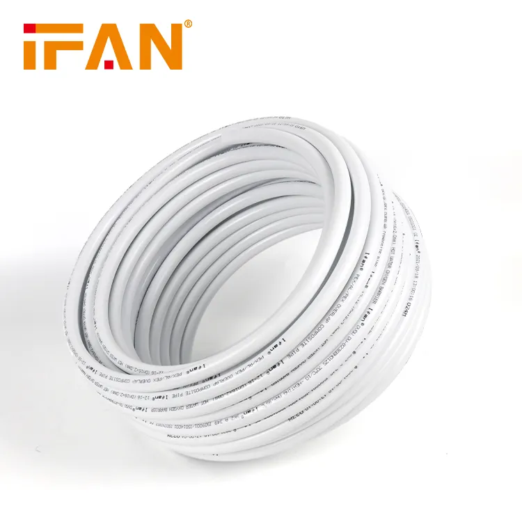 Ifan Pex Pijp Witte Kleur Aluminium Plastic Pijp 12Mm 20Mm Pex-Al-Pex Pijp Voor Watersysteem Gebruik