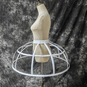 <span class=keywords><strong>Sottogonna</strong></span> rotonda per gabbia per uccelli Lolita con ossatura quotidiana Cosplay gonfio di crinolina fabbrica In magazzino all'ingrosso - Product Image 4