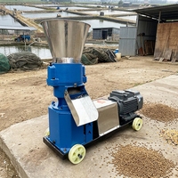 Machine à granulés d'aliments pour poissons à matrice plate, équipement de fabrication de granulés pour l'aquaculture et les fermes piscicoles
