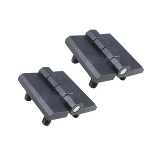 Cl226-3A Stud Type CL236-2A Black Bright Chrome Switchboard Hinge Pitch 60 * 60 cl226-1A Cabinet Door And Window Hinge Industry