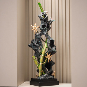 งานศิลปะเรซิ่นอีพ็อกซี่ งานแกะสลักตกแต่งพื้นแบบสั่งทำพิเศษ สำหรับตกแต่งห้องนั่งเล่น ตู้วางทีวี ของขวัญขึ้นบ้านใหม่ - Product Image 3