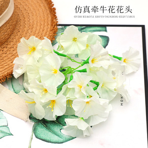 Flores Artificiales de Gloriosa de Seda de 10 cm, Decoración para Bodas, Accesorios para Exteriores, Decoración del Hogar - Product Image 5