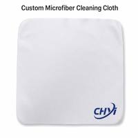 Nettoyeur d'écran en microfibre avec logo personnalisé, 16x16cm, carré, ultra fin, doux, sans rayures, pour téléphone portable, appareil photo, écran d'ordinateur