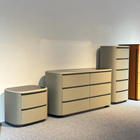 Table de chevet pliable en bois massif moderne de haute qualité avec tiroirs pour la maison, petit appartement, chambre à coucher