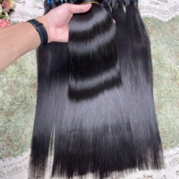 12a Cheveux Humains Remy 100% Non Traités, Vierge, Lisses Naturels, Double Tirage, Qualité Supérieure, Origine Vietnamienne, Fournisseur de Bundles
