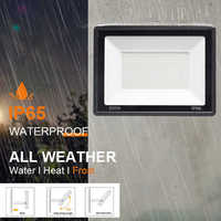 Reflector LED de Aluminio Fundido a Presión, IP65 Impermeable, 50W-300W, Iluminación de Seguridad para Exteriores